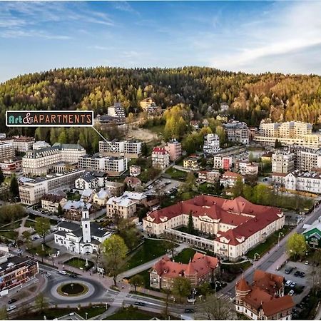 Art & Sunski Studio Z Garazem Podziemnym Krynica-Zdrój Exteriér fotografie
