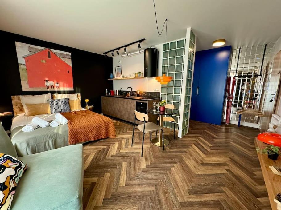 Art & Sunski Studio Z Garazem Podziemnym Krynica-Zdrój Exteriér fotografie