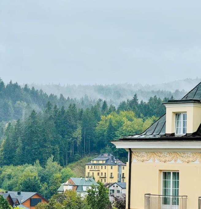 Art & Sunski Studio Z Garazem Podziemnym Krynica-Zdrój Exteriér fotografie