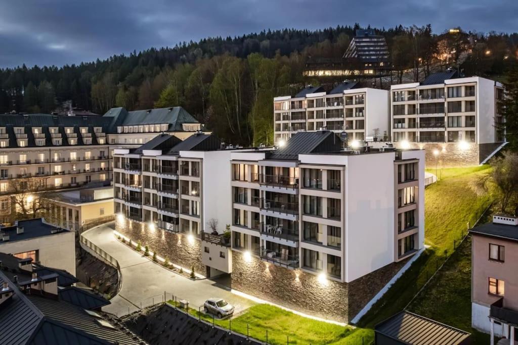 Art & Sunski Studio Z Garazem Podziemnym Krynica-Zdrój Exteriér fotografie