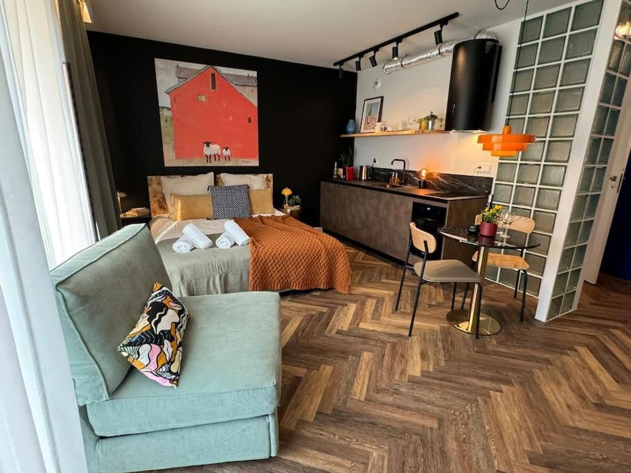 Art & Sunski Studio Z Garazem Podziemnym Krynica-Zdrój Exteriér fotografie