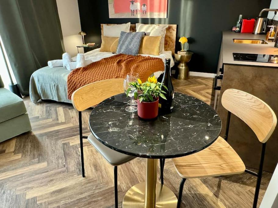 Art & Sunski Studio Z Garazem Podziemnym Krynica-Zdrój Exteriér fotografie